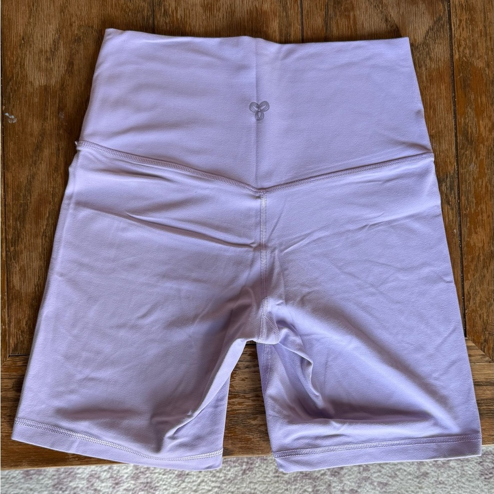 Aritzia Lavender Biker Shorts